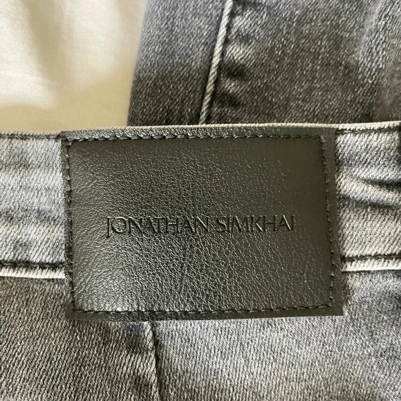 Jonathan Simkhai gray jogger denim - Picture 8 of 14